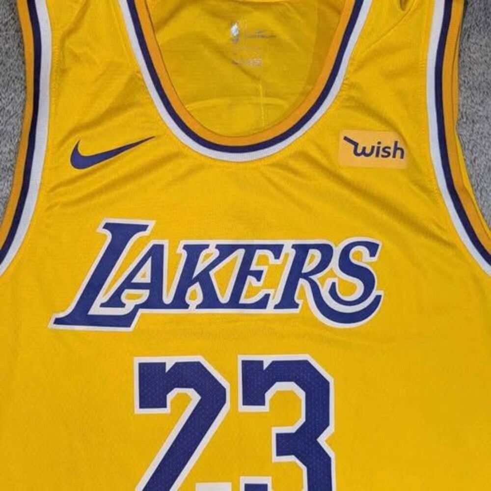Nike Los Angeles Lakers LeBron James Jersey 50 Medium